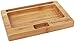 Verdant Bamboo Rolling Tray Small with Cutouts 7.25 in x 4.9 in