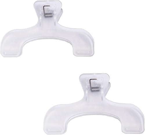 ブッククリップ ブックホルダー2本セット透明読書用クリップ厚手の本を収納して固定書籍を開けたままにすることができます教科書ファイルの楽譜に適した紙の文具事務用品は便利で長持ちします