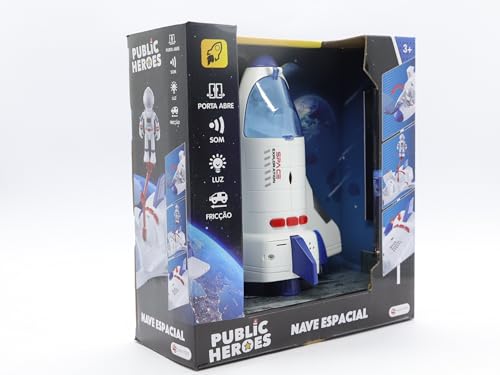 Nave Espacial Com Luz E Som