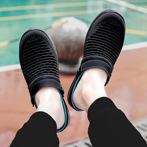Mules Clogs for Women Orthopedic Air Cushion Platform Mesh Mules Breathable Slip-On Sandals Lightweight Walking Shoes Slippers Sandal Outdoor Slippers4