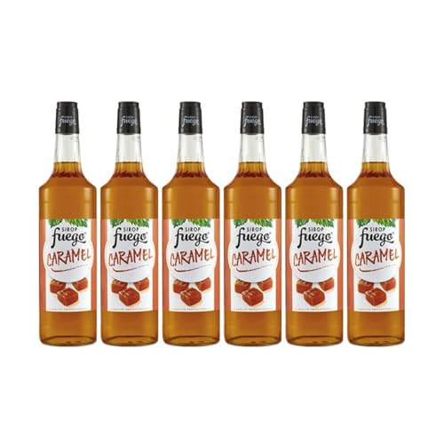 Jarabe Fuego Caramel - 6 x 1 L