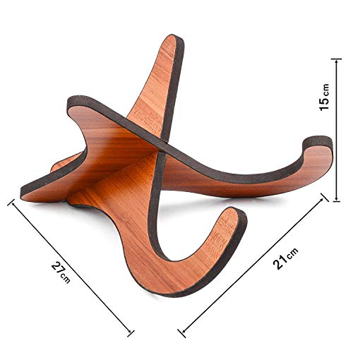 Support en bois pliable pour ukulélé, mandolines, violons - Les Beatles, Paul McCartney, John Lennon, RIngo Starr, George Harrison Support en bois pliable pour ukulélé, mandolines, violons – Image 4