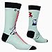 Odd Sox – Monopoly Board Game Crew Socks – Split Logo & Icon Print Novelty Socks – Cotton Blend – Large Size for Men 8–12, Women 9.5–13.5