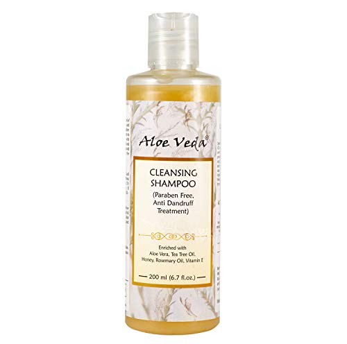 Image of Aloe Veda Anti Dandruff Cleansing Shampoo with Tea Tree Oil, 200ml