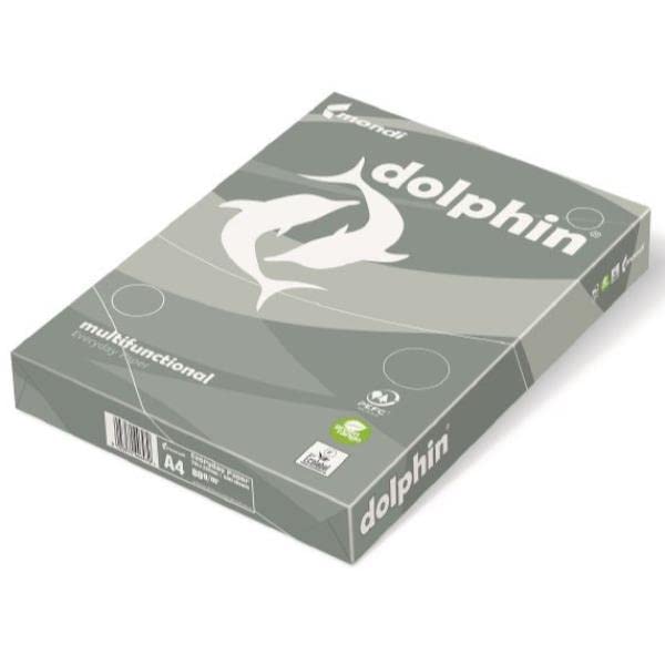Rame de papier blanc CF5DOLPHIN A4 80GR pour photocopieur et imprimante de bureau