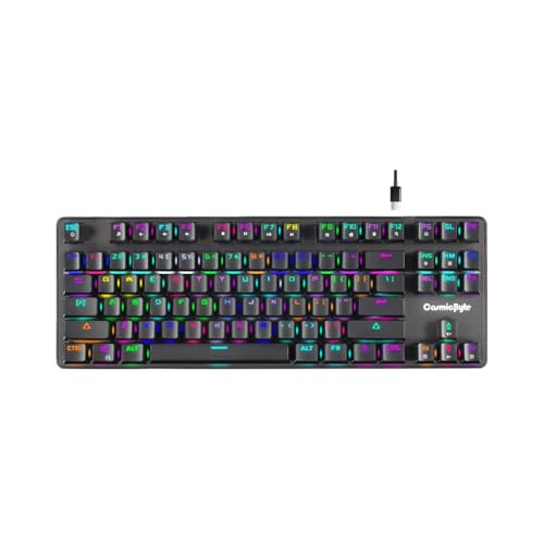 Cosmic Byte CB-GK-18 Firefly TKL Mechanical Gaming Keyboard | Per...