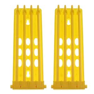 H HILABEE 2 x Pigeon Leg Band Shelf Racing Bird Provider Voet Place Houder