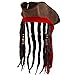 Boland 81938 Pirate Dirty Jack Hat with Hair Brown