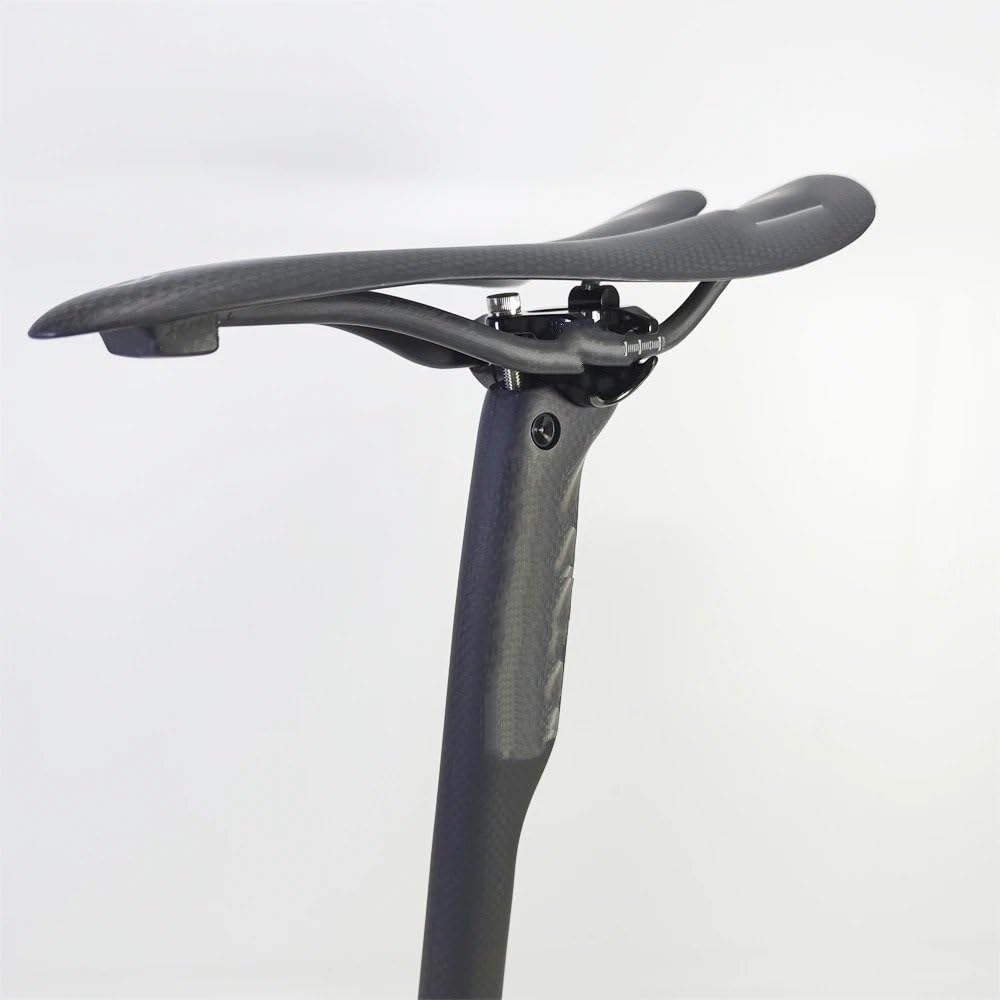 Tubo Reggisella Reggisella per bicicletta in fibra di carbonio con offset 20 mm Mountain bike Reggisella