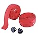 GORGECRAFT Nastro Manico Bici da Corsa 2 Rolls, Nastro Manubrio Bicicletta Imbottito +2 PC Tappi Terminali per Bici da Strada Volante Sedia Bracciolo Pesca Rot, Rosso