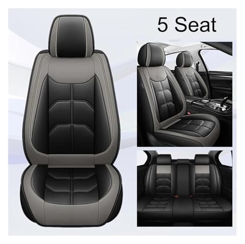 Housse de siège auto haut de gamme Black Grey pour Explorer et Edge