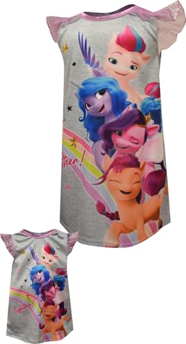 Girls My Little Pony Toddler Nightgown with Matching Doll Gown2