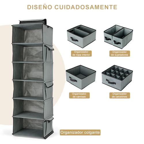 Recopilación y reviews de Organizadores colgantes para closet los 7 más buscados. 12 Imagen adicional