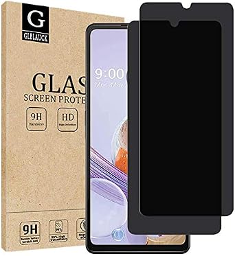 [2-Packs] Privacy Screen Protector for LG Stylo 6, Anti-Spy 9H Hardness Tempered Glass Screen Protectors for LG Stylo 6