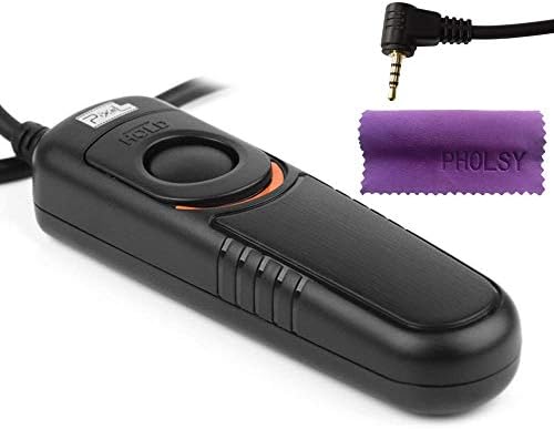 Pixel Wired Shutter Remote Control RC-201/RS1 Shutter Release Cable with RS1 Type for Panasonic and Leica DSLR Cameras