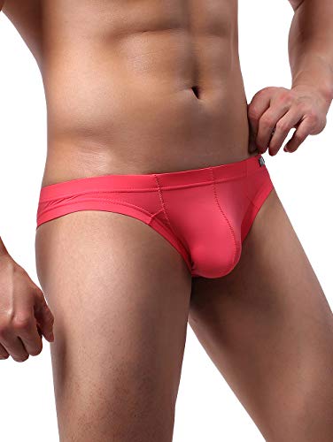iKingsky Men's Cheeky Briefs Sexy Low Ries Pouch Mens Underwear2