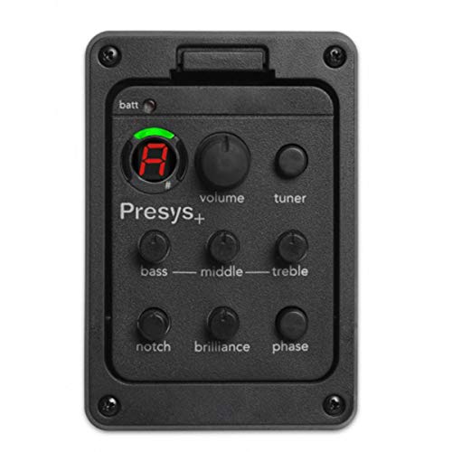 Nicoone 3-Band-Gitarrenvorverstärker Equalizer für Akustikgitarre...