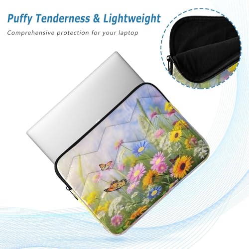 Funda para portátil de 13-14 pulgadas impermeable con diseño Butterfly miniatura 5