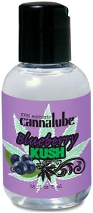 Cannalube Lubricant, Blueberry Kush, 2.5 Ounce