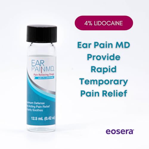 Ear Pain MD 4 Lidocaine Pain Relieving Drops, 12.5 mL Best Deals and