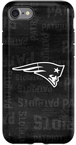 Skinit Pro Phone Case Compatible with iPhone SE (2nd & 3rd Gen) - Officially Licensed NFL New England Patriots Distressed Design