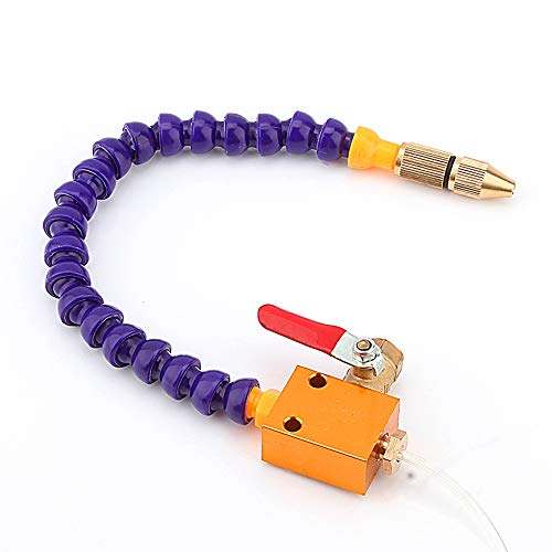 CNC Cooling System Mist Coolant Lubrication Spray System for 8mm Air Pipe CNC Lathe Milling Drill Machine Cooling Sprayer Machine for Metal Cutting Engraving