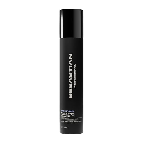 Sebastian Professional Re-Shaper Strong Hold Hairspray Haarspray mit starkem Halt 24h Feuchtigkeitsbeständigkeit & UV-Schutz für griffiges flexibles Haar 300 ml