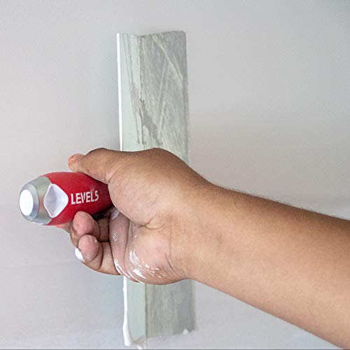 8" Big Back Taping Knife | Level5 | Stainless Steel W/Soft Grip Handle | 5-190 #TOP2