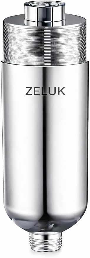 Premium Shower Filter – High-Flow Inline Design – Powered by VELLQUA™ Filtration System