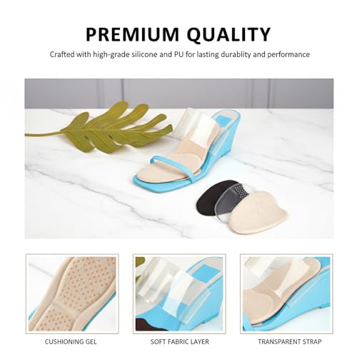 Almohadillas Metatarsales para Mujer Comfort Tacones miniatura 5