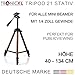 TronicXL Tripod 21P 130cm Stativ Ständer für Mini Video Beamer kompatibel mit Dell M110 M115 HD Anker Nebula Capsule Max Mars I II 1 2 Pro Elephas 4500 vivitek Artlii VANKYO Leisure VicTsing VANKYO