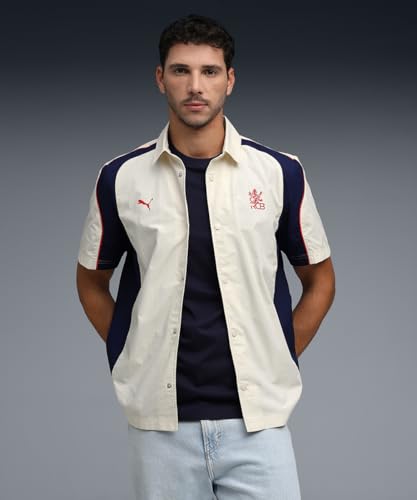 Image of Puma RCB 2026 Men's Relaxed Fit Shirt | IPL 2026
