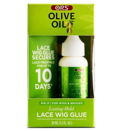 Olive Oil Fix-It Lasting Hold Lace Wig Glue & Water Resistant with 10 Day Hold (1.3 oz)