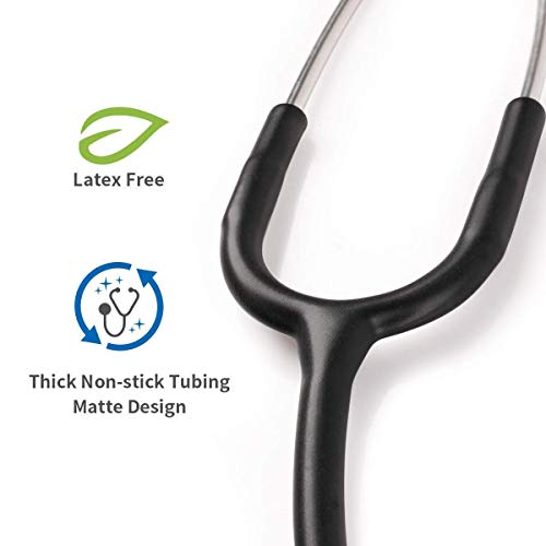 Image of Fidelis Healthcare Combo of Black Edition Dual Head Stethoscope and Aneroid BP Machine For Doctors & Medical Students