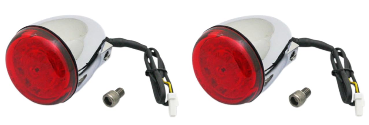 Custom Dynamics ProBEAM Clear Turn Signal Lenses - Replacement Motorcycle Lens