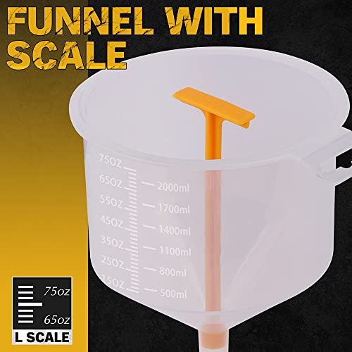 image for ELEAD No-Spill Coolant Funnel Kit - 19-Piece Radiator Funnel burping k