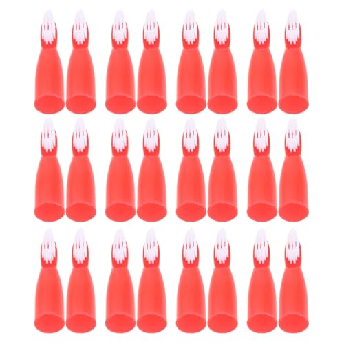 Mini brosses à dents doigt souples pour le nettoyage précis des gencives