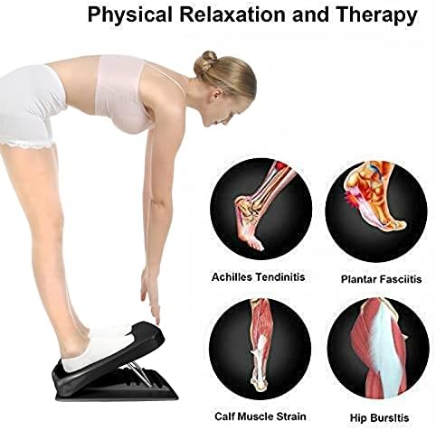 JADE KIT Slant Board, Adjustable Incline Board Portable Leg Exercise Ankle Foot Calf Stretcher, Balancing Fitness Pedal Wedge Stretch for Rib, Heel, Hamstring, Achilles, Leg Calves Muscle Exerciser