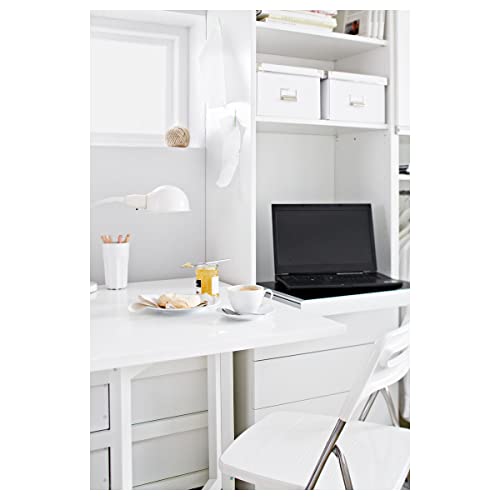 ProTuning Tavolo Gateleg NORDEN, 26/89/152x80 cm, bianco