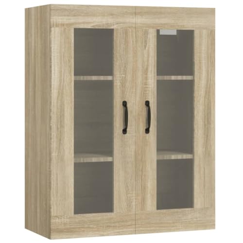 vidaXL Hängeschrank Sonoma-Eiche 69,5x34x90 cm, Wandschrank, schwebender Schrank, Schrank, Wandschränke, Sideboard, Aufbewahrungsschrank vidaXL Hängeschrank Sonoma-Eiche 69,5x34x90 cm, Wandschrank, schwebender Schrank, Schrank, Wandschränke, Sideboard, Aufbewahrungsschrank