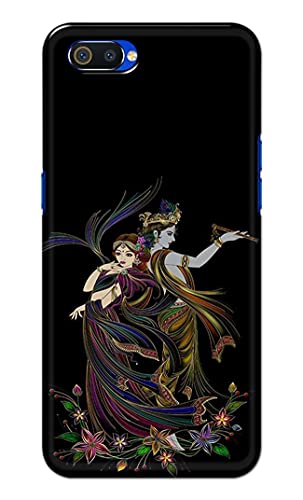 Image of Lord Radha and Krishna Hard Back Case Cover for Realme C2 / Oppo A1K, RMX1941, CPH1923 Back Cover -(J5) VNS2223