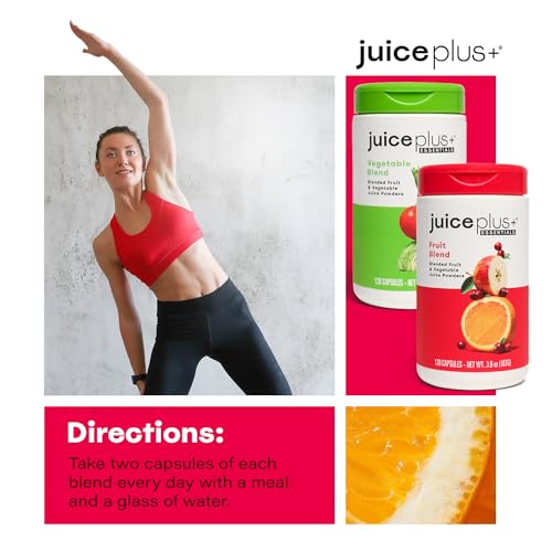 Juice Plus (Two Bottles):1 Garden Blend and 1 Orchard Blend