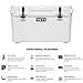 YETI Tundra 45 Cooler, White