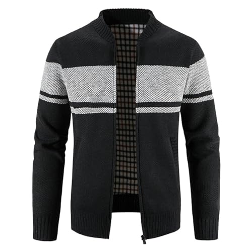 Chaqueta de punto de alta calidad moda coreana ropa exterior de invierno para hombre