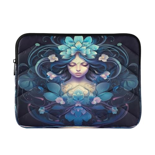 Funda Mandala para Laptop 13-14 Pulgadas Resistente Agua miniatura 1