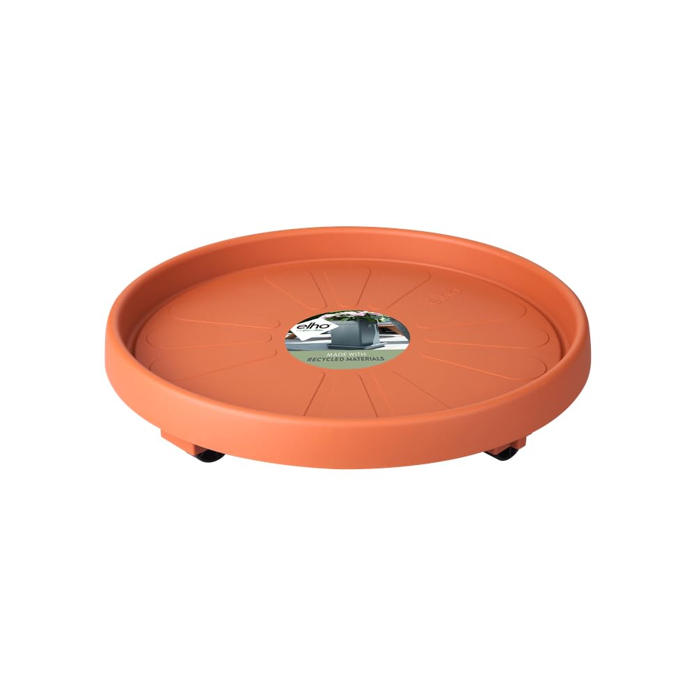 Elho Universal Planttaxi 40 - Plato por Interior Y Exterior Accesorios - Ø 38.2 x H 6.5 - Terra