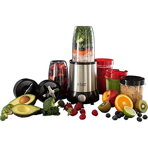 Russell Hobbs Batidora de Vaso Individual NutriBoost - 15 Piezas Cover