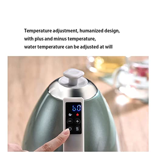 Hervidor eléctrico de acero inoxidable con control digital miniatura 7