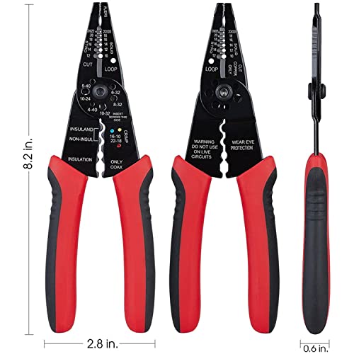 Szhdxsy 8-Inch Multi-Tool Long Nose Wire Stripper/Crimper/ Bolt Cutter Multi-Purpose Electrician Tool Is A Must-Have For Anyone Performing Electrical Work #TOP4