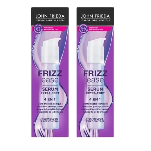 JOHN FRIEDA Frizz Ease Serum, extra stark, 50 ml (Packung mit 2)